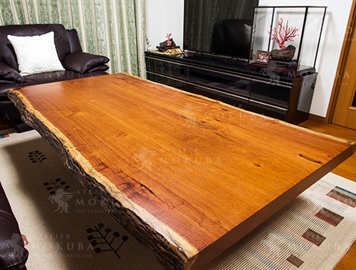 座卓 一枚板 花梨 無垢材