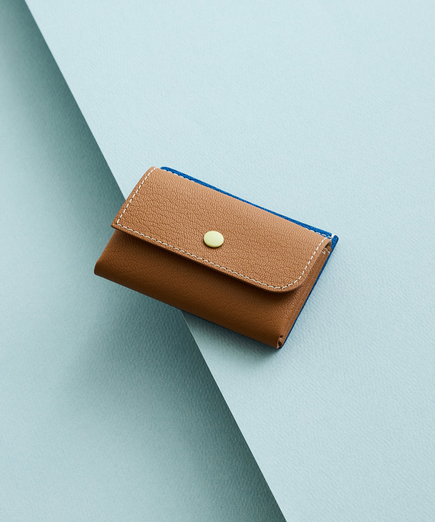 小物 MOLINI Bifold Compact Wallet - Camel Bifold Compact Wallet
