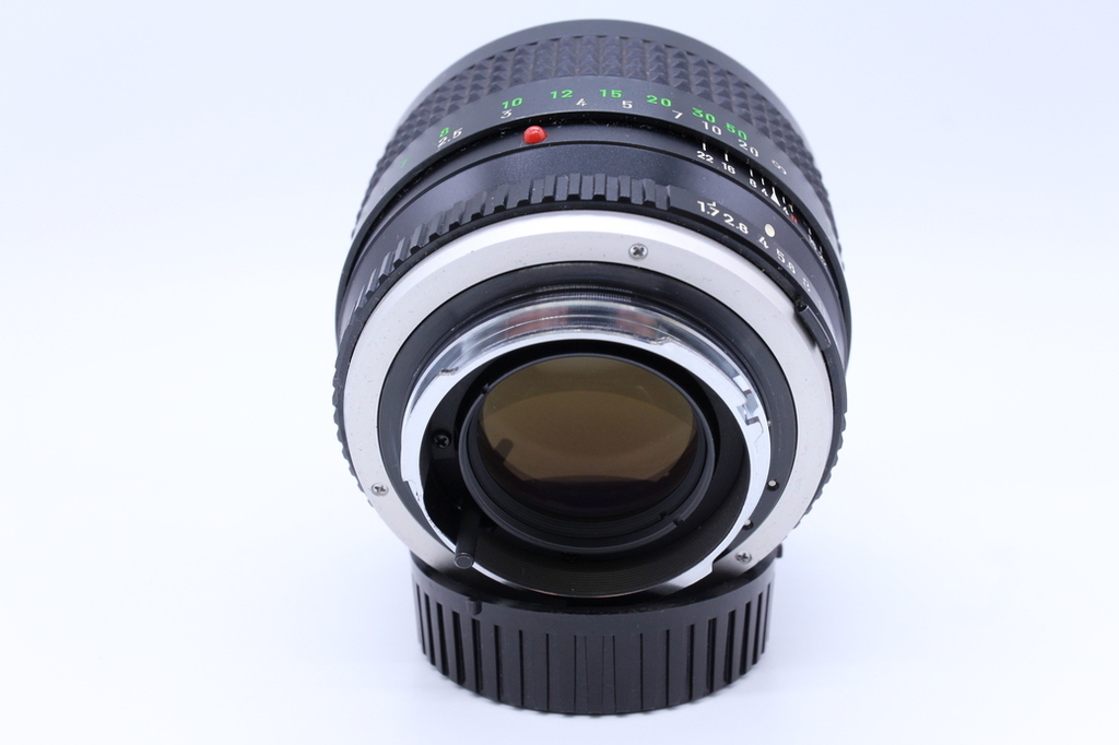 虹ゴ】ミノルタ MC-ROKKOR PF 85mm F1.7 前 409 玉数少なく非常に希少