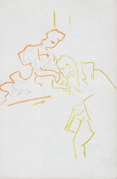 ジャン・コクトーのリトグラフの版画「テアトル・8」を通販で販売