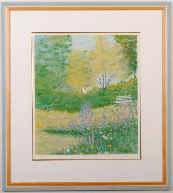 イーダ ヴァリッキオ 額装 限定版画 シルクスクリーン☆直筆サイン