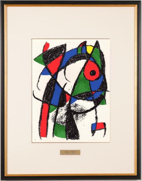 エマーソン ウルファー 「作品」1961年 抽象画 現代アート リトグラフ