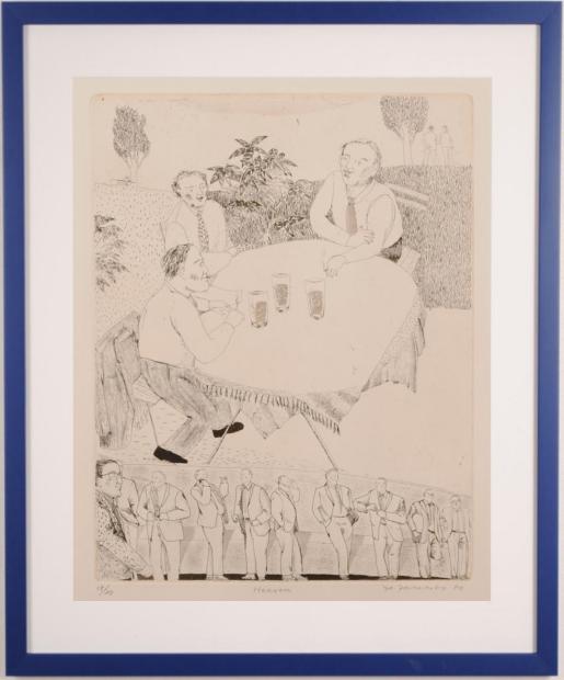 山本容子銅板画girl