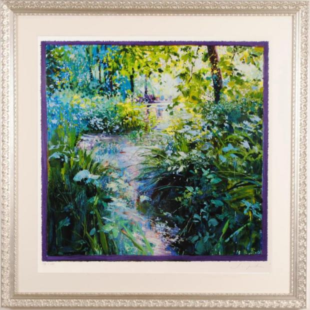 ホアキン・トレンツ・リャドがシルクスクリーンの版画で制作した