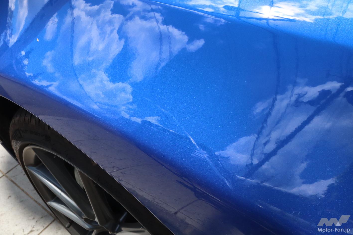 愛車に傷が！ みなさんどうしていますか？ スバルBRZの傷消し【写真