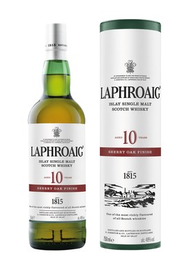 Laphroaig Unveils 10-Year-Old Sherry Oak Finish