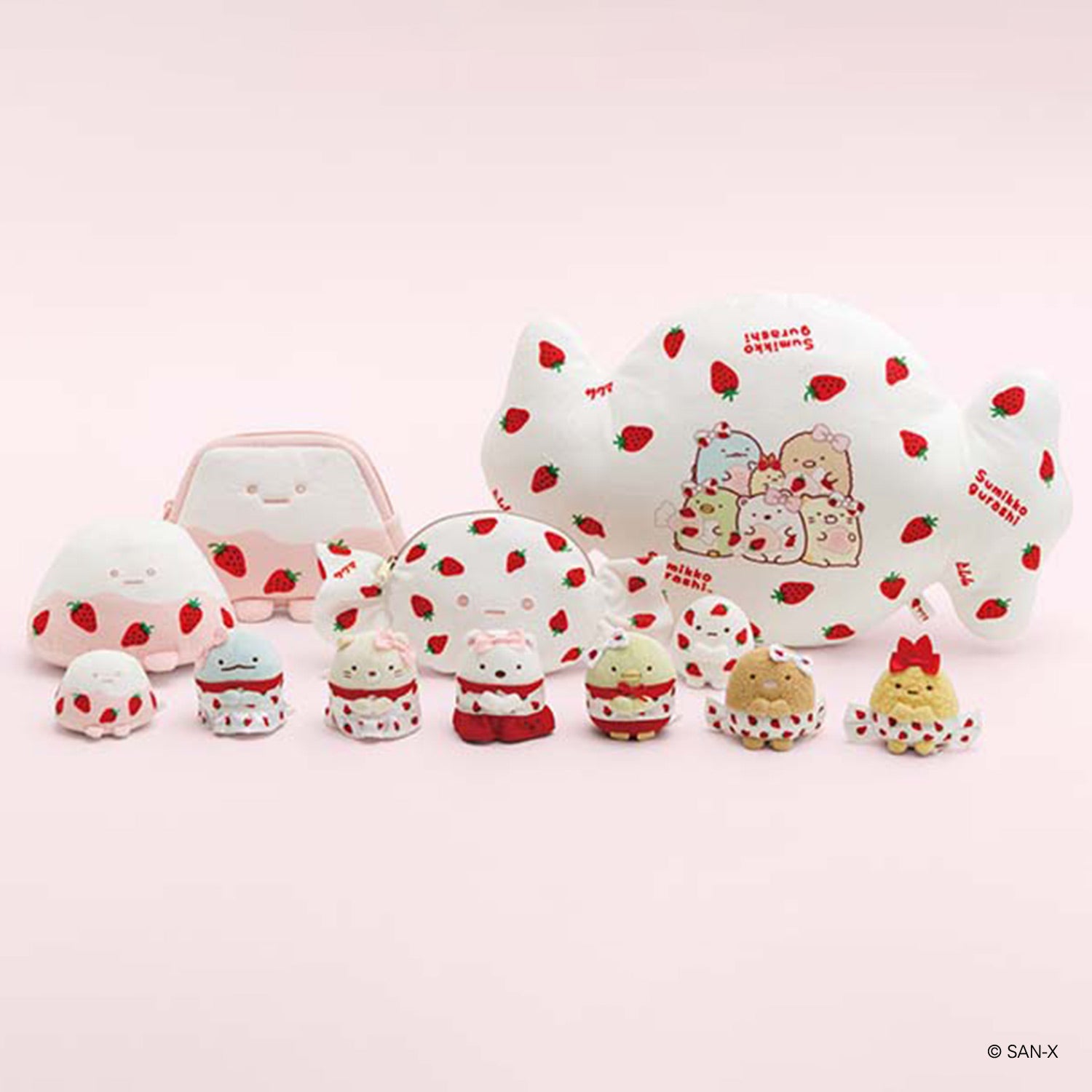 Sumikko Gurashi | Sakuma Strawberry Milk Candy | Neko Cat Tenori