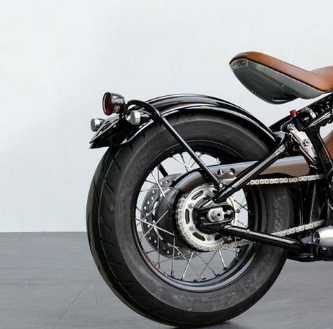 ボンネビルボバー純正リアフェンダーリアウィンカーブレーキランプ