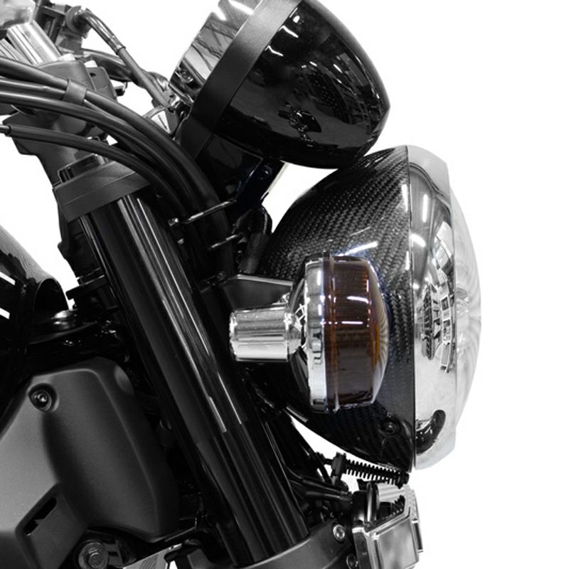 カワサキ Z900RS/CAFE カーボンヘッドライトケース アーキ | バイク