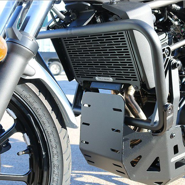 カワサキ エリミネーター ヘッドライトガード(ビレット/ブラック