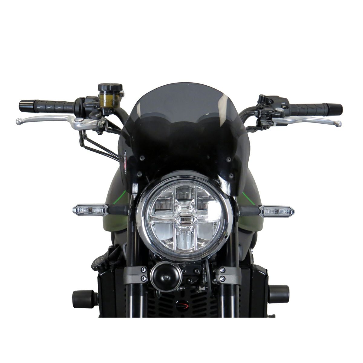Kawasaki Z900RS ヘッドライトスクリーン(220mm) ダークティント