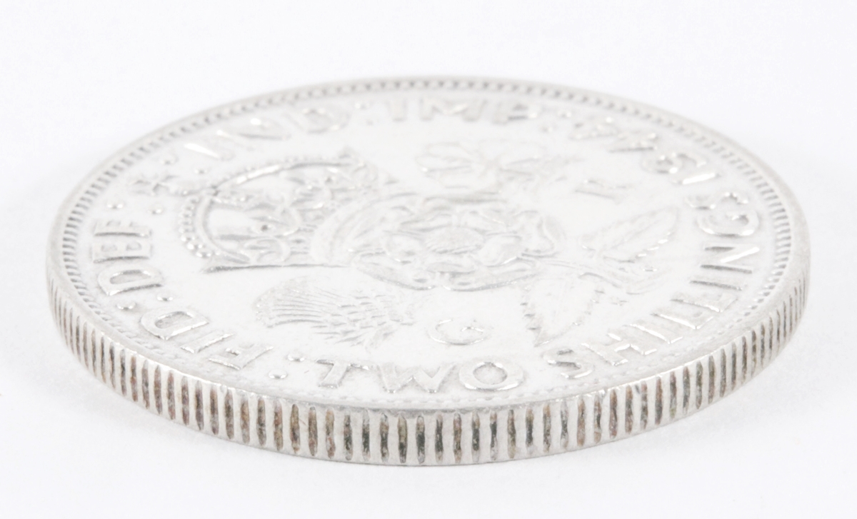 イギリス 1944年 2シリング銀貨 XF | ミスターコインズ