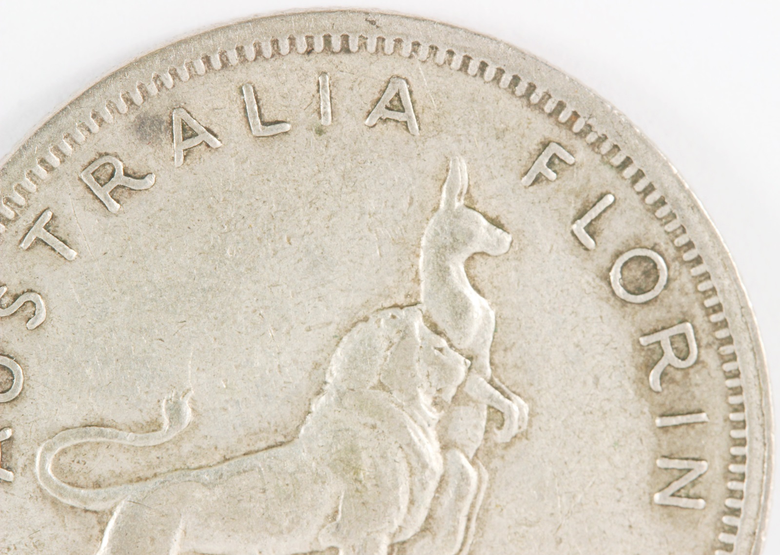 オーストラリア ビクトリア メルボルン 記念銀貨 1934-35 フローリン