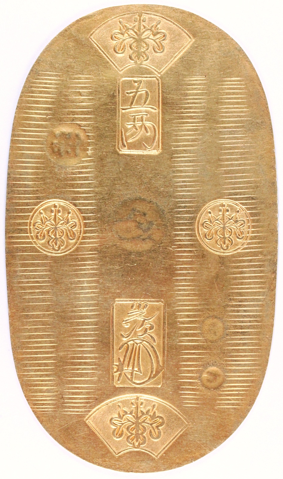 純銀 造幣局検定刻印入り小判 天保五両判 100g 純銀 造幣局検定刻印