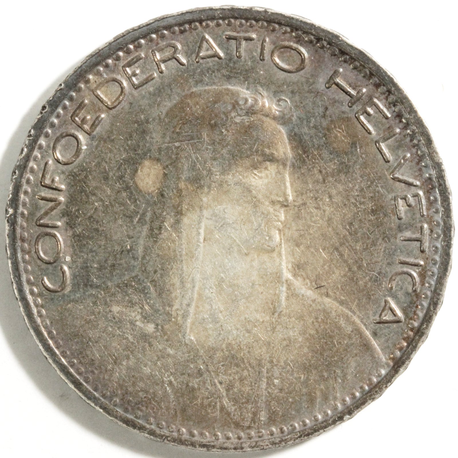 スイス 5フラン銀貨 1923年 外国コイン 古銭 | ミスターコインズ