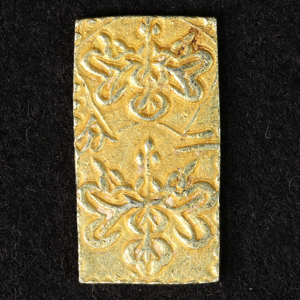 文政二分判金 真文二分 上品 日本貨幣商協同組合鑑定書付き | ミスター