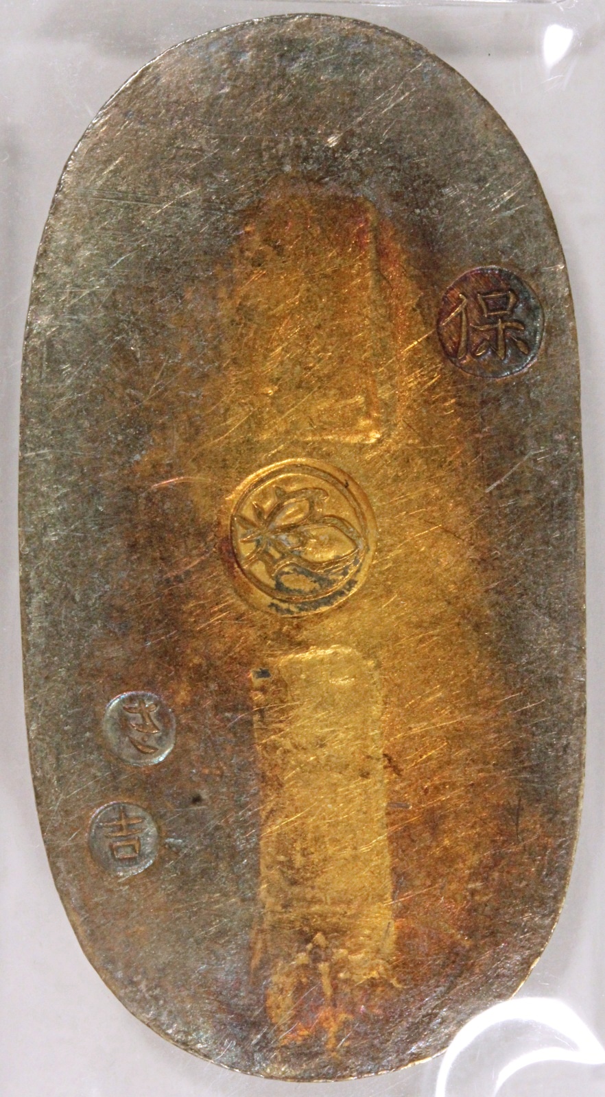 天保小判金 極美品 無刻印 PCGS Scratch-AU 1837-1858年 古銭 コイン