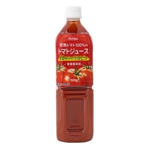 完熟トマト100%ジュース 10個のリコピン PET 900g ｜ ミスターマックス