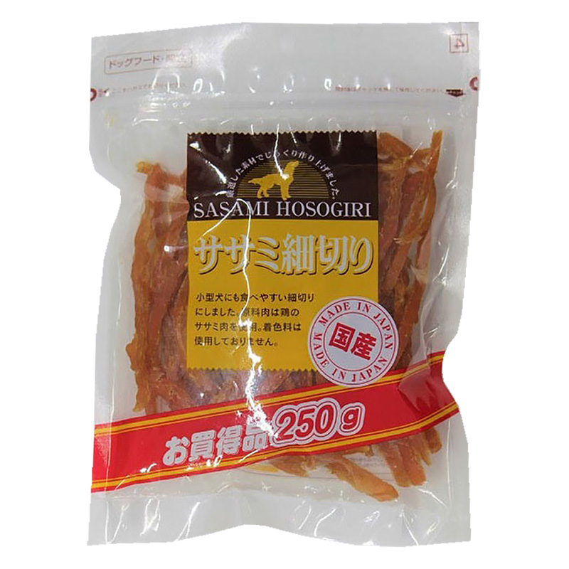 お買い得ササミ細切り 250g ｜ ミスターマックスオンラインストア