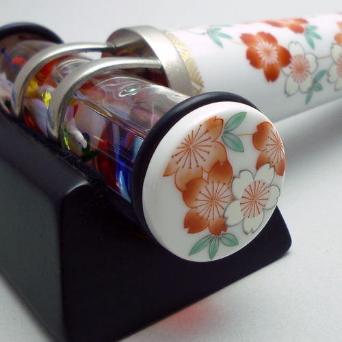 有田焼万華鏡：香蘭社]桜（T型オイルワンドスコープ）[送料無料]