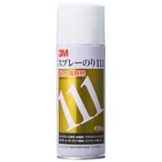 3M™ エアゾール接着剤 スプレーのり 111, イエロー, 430 mL, 20 個/箱