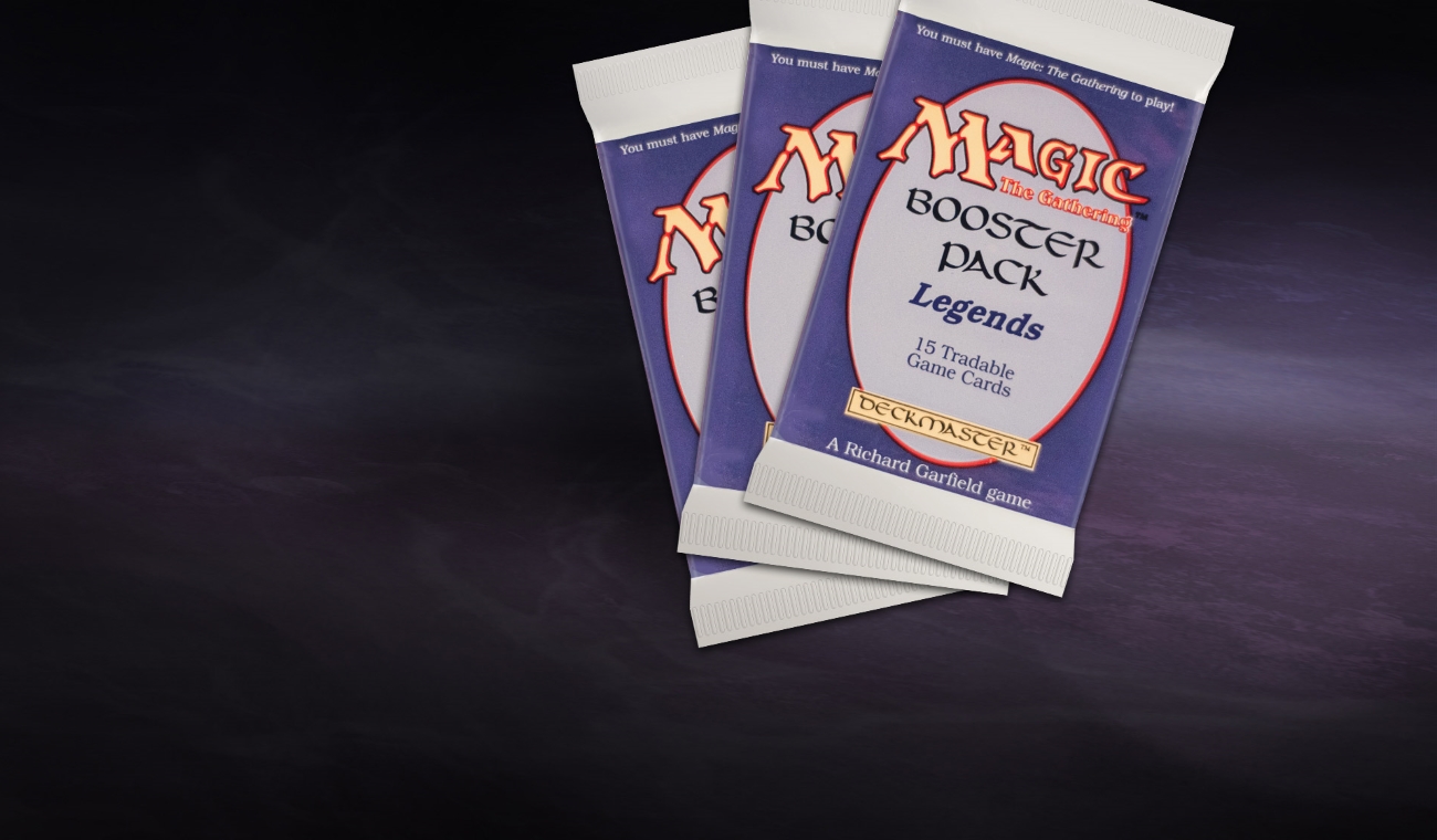 Legends レジェンド 未開封 ブースターパック it イタリア語 MTG