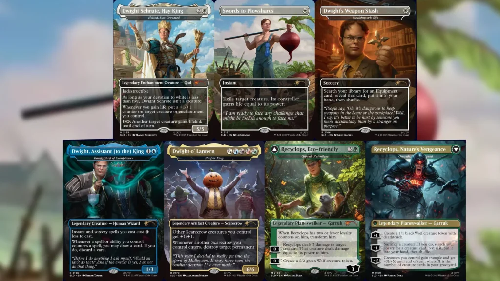 MTGのSecret Lairに『ファービー』と『The Office』登場 既存カードが