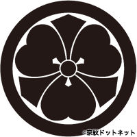 江戸時代 仏壇の中に眠っていた家紋 丸に剣片喰紋