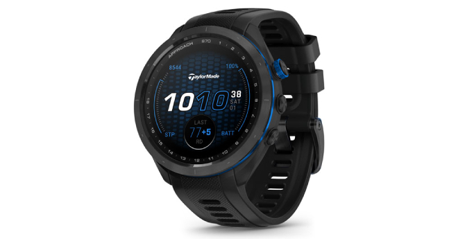 テーラーメイドの革新性やスピードを感を表現した「Garmin Approach