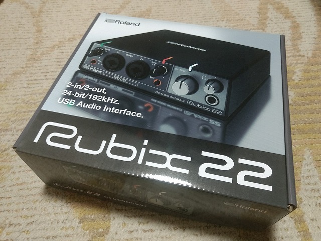 Roland Rubix 22 USBオーディオインターフェース 箱、保証書付き