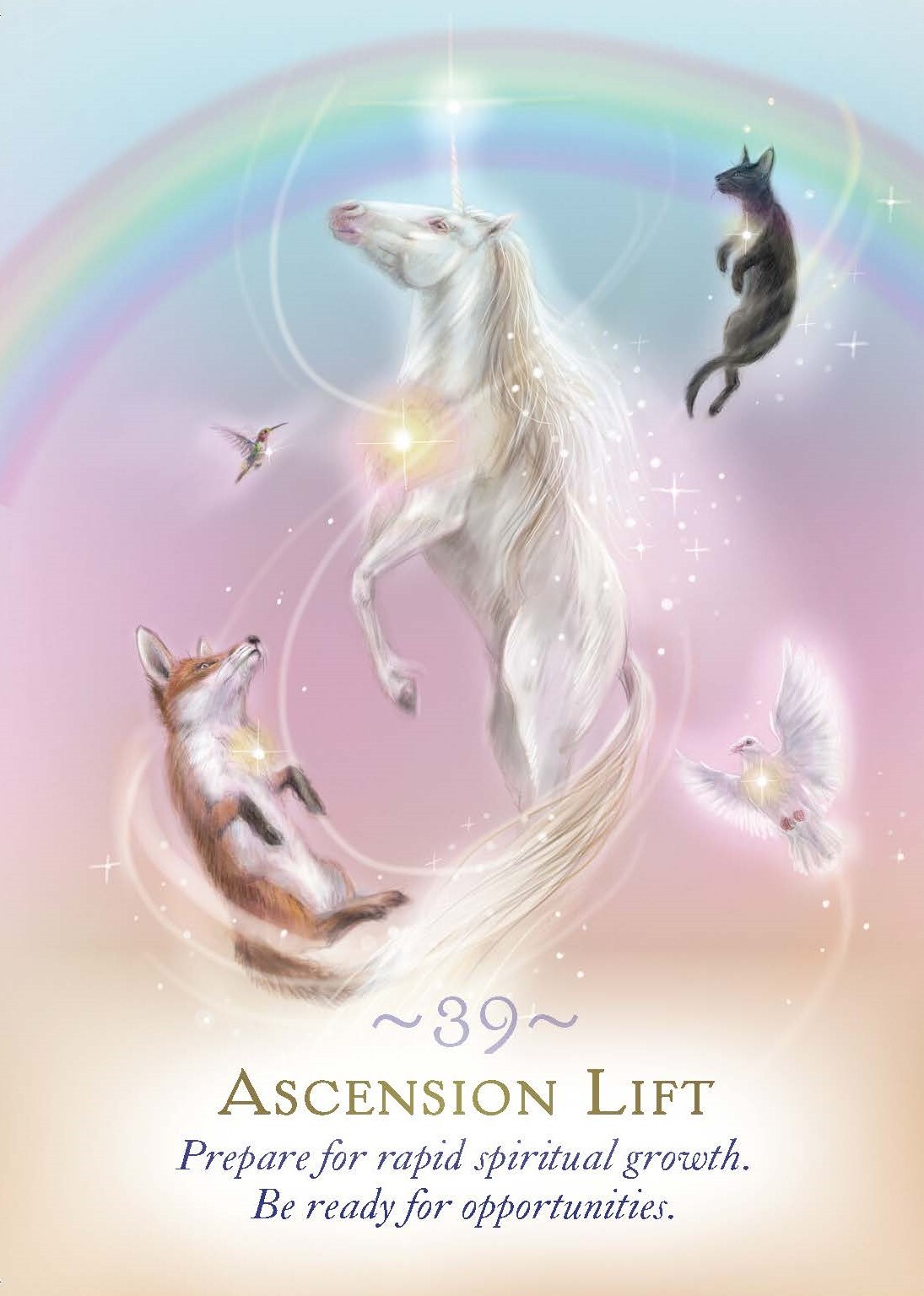 未開封】アセンションカード〜ユニコーンからの聖なる愛のメッセージ