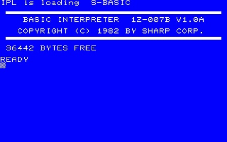 MZ-80K2/K2E/1200/700のBASIC