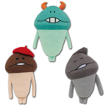 おさわりなめこ探偵栽培キット ぬいぐるみ大&ぬいぐるみストラップ