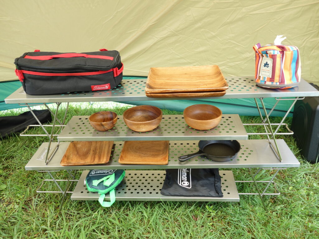 Coleman ファイヤープレイステーブル 収納ケース付き コールマン