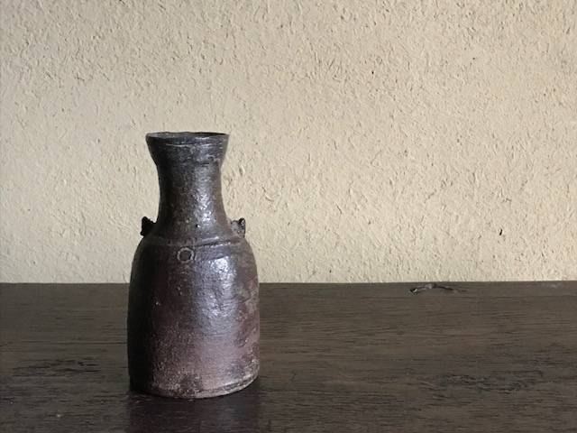 能野焼花器／薩摩・種子島・焼締・琉球