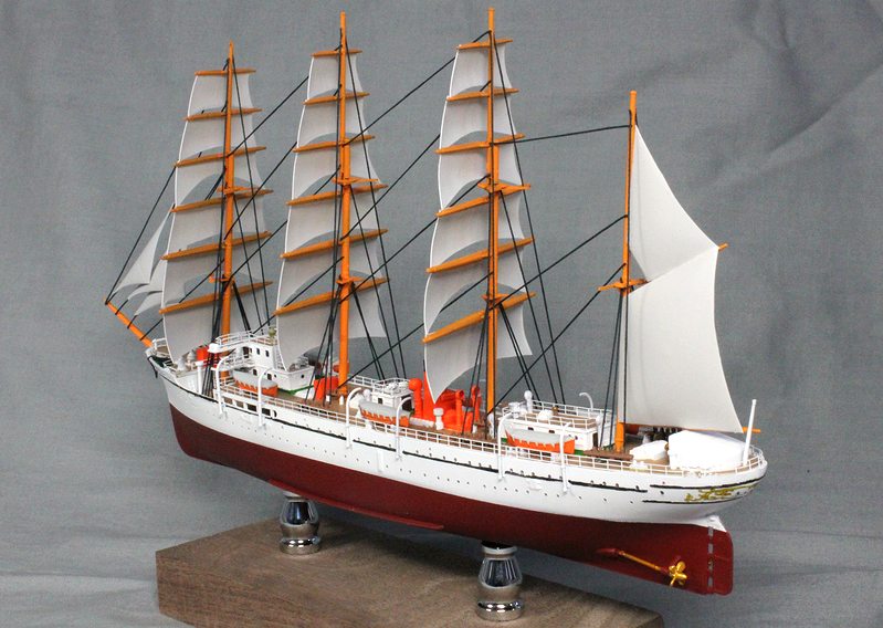 AOSHIMA 海王丸 1/150 スケール模型 イマイ 1/150 海王丸 帆船