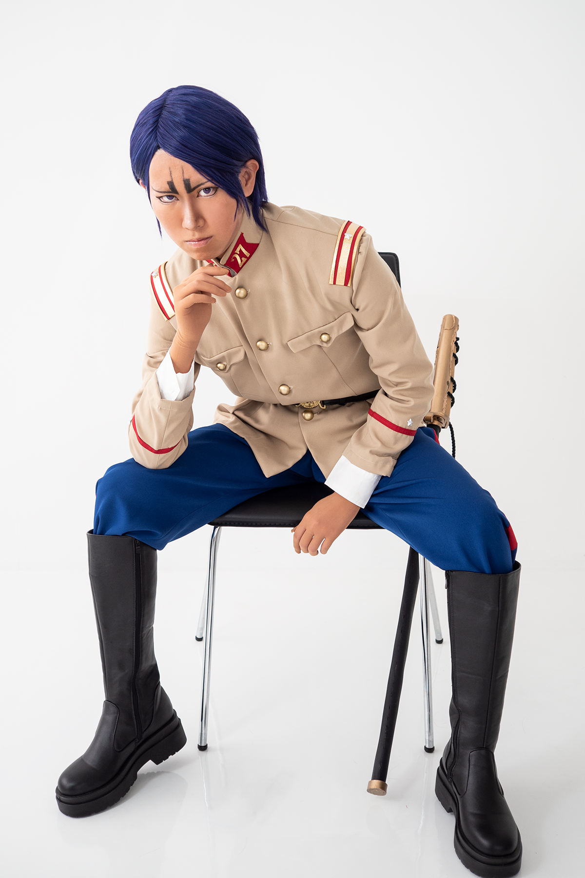 ゴールデンカムイ鯉登少尉 鯉登音之進コスプレ衣装 Amazon.co.jp: [UD]