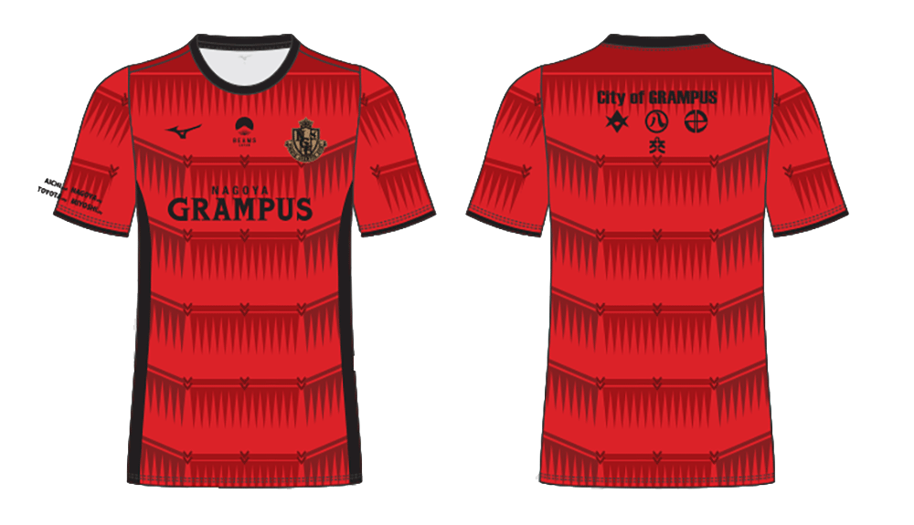 名古屋グランパスユニフォームランゲラック