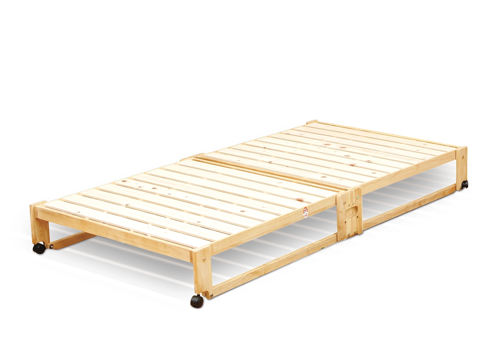 中居木工 シングル 折り畳みベッド すのこ NK-2500 中居木工 シングル