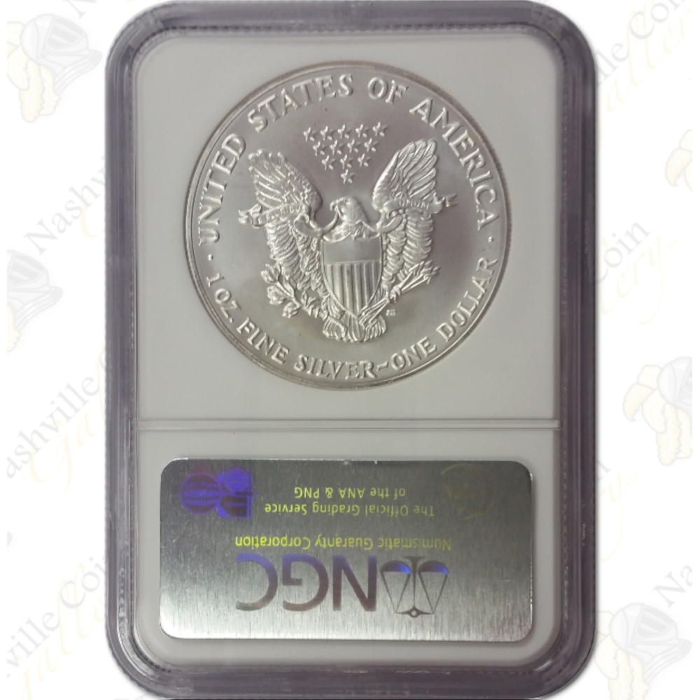 1992 American Silver Eagle - 1 oz - NGC MS69 - SKU #51386