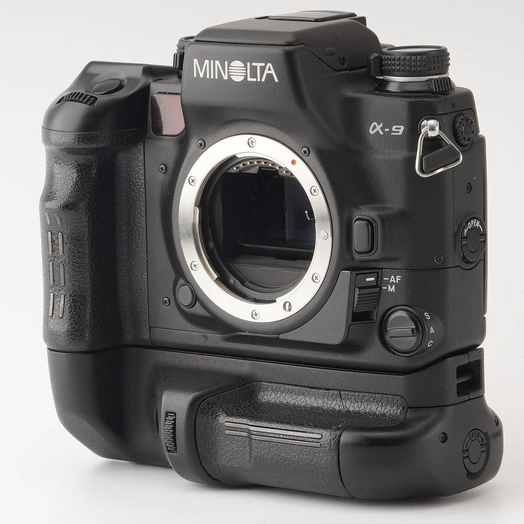 MINOLTA α-9 フィルム一眼レフカメラ フィルム一眼の最終形態