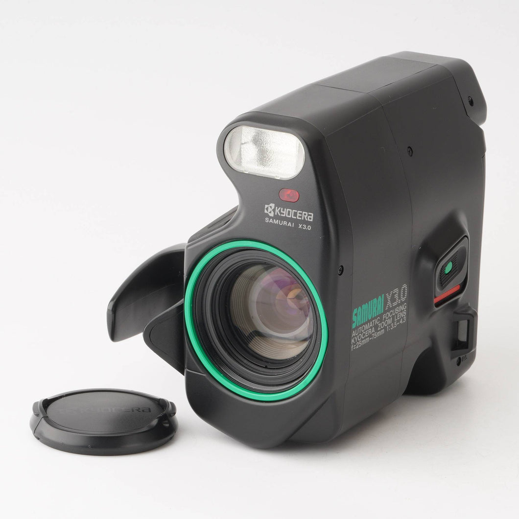 フィルムカメラ KYOCERA SAMURAI x3.0 F0613-97-2v y フィルムカメラ
