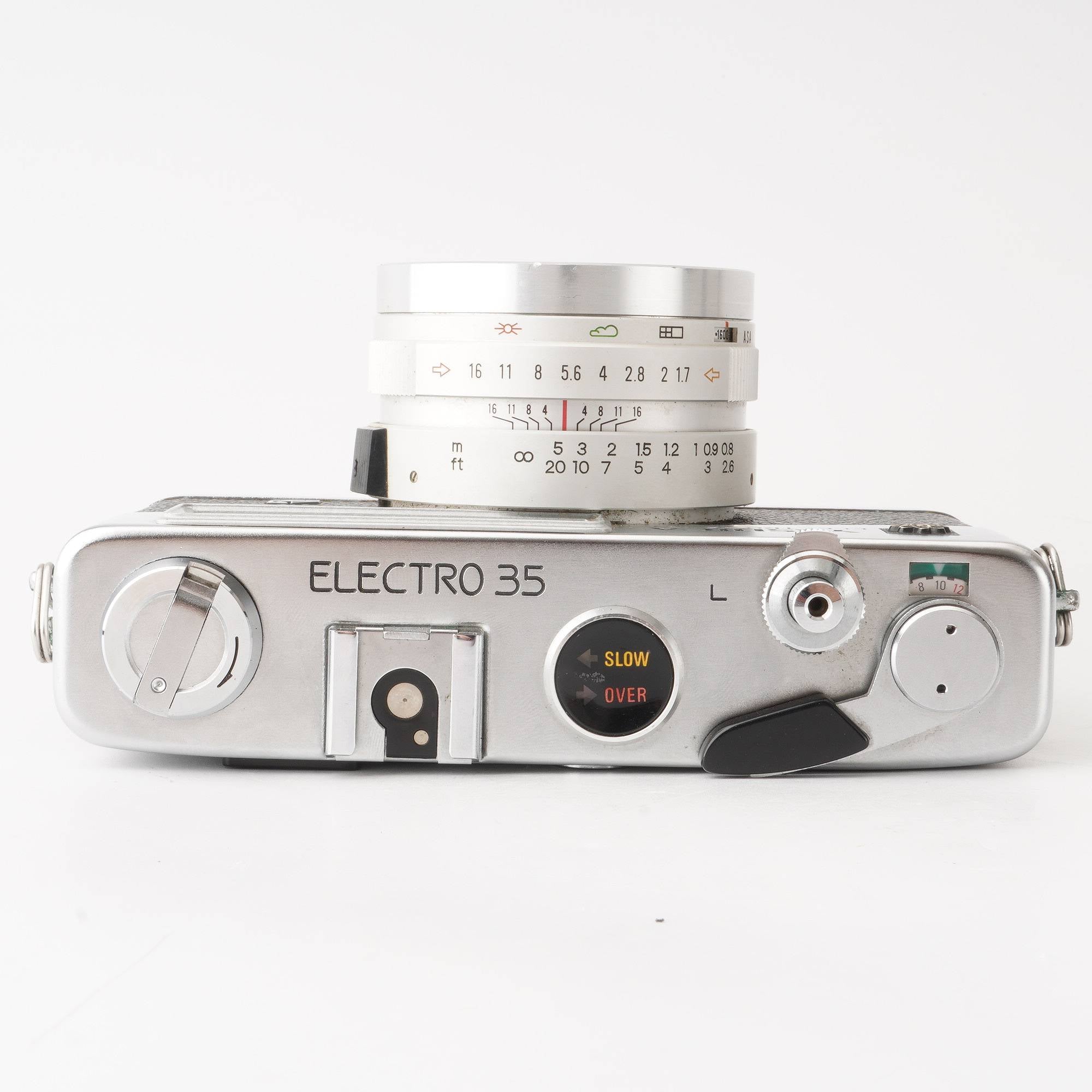 整備済 美品】ヤシカ エレクトロ35 GL40mm f1.7 #1327 整備済 美品