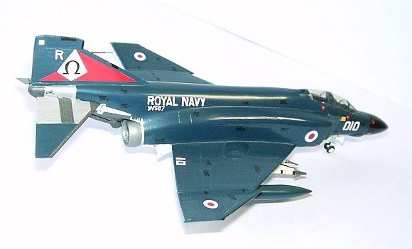 完成品】フジミ 1/72 ブリティッシュ ファントム F-4K ブリティッシュ