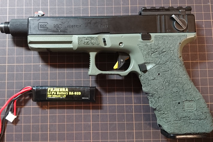 東京マルイ 電動G18C】自作電子制御トリガーを実装しプリコック化して