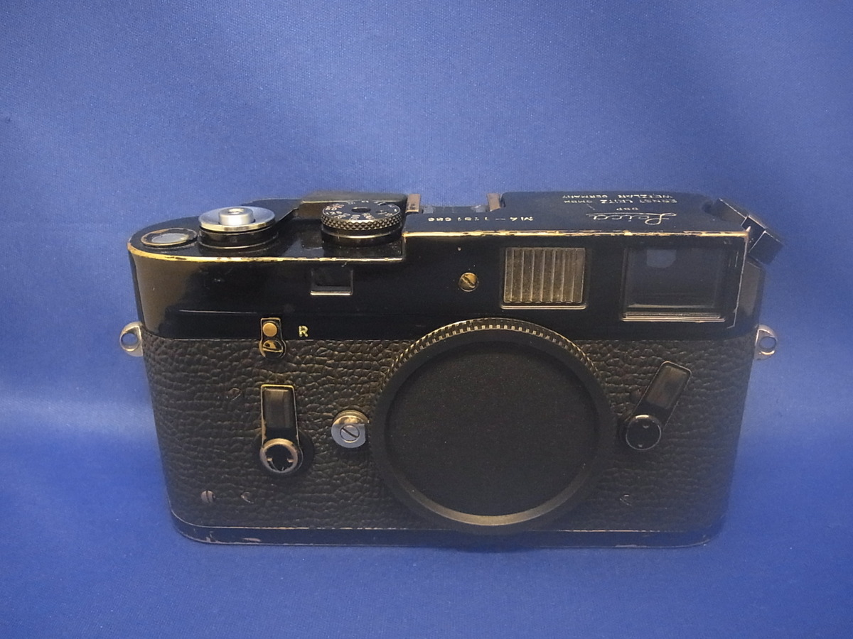 中古：B(並品)】ライカ M4 ボディ ブラックペイント (シリアルナンバー