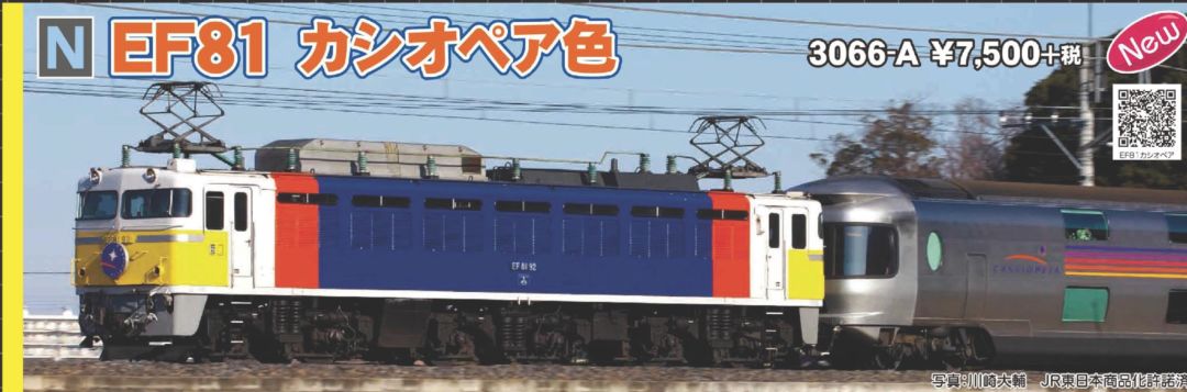 KATO EF81+カシオペア フル編成 KATO EF81+カシオペア フル編成 KATO