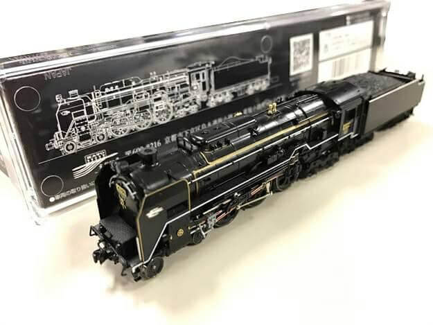 KATO】2017年7月下旬発売予定 C62 2号機 梅小路機関区 KATO京都駅店特