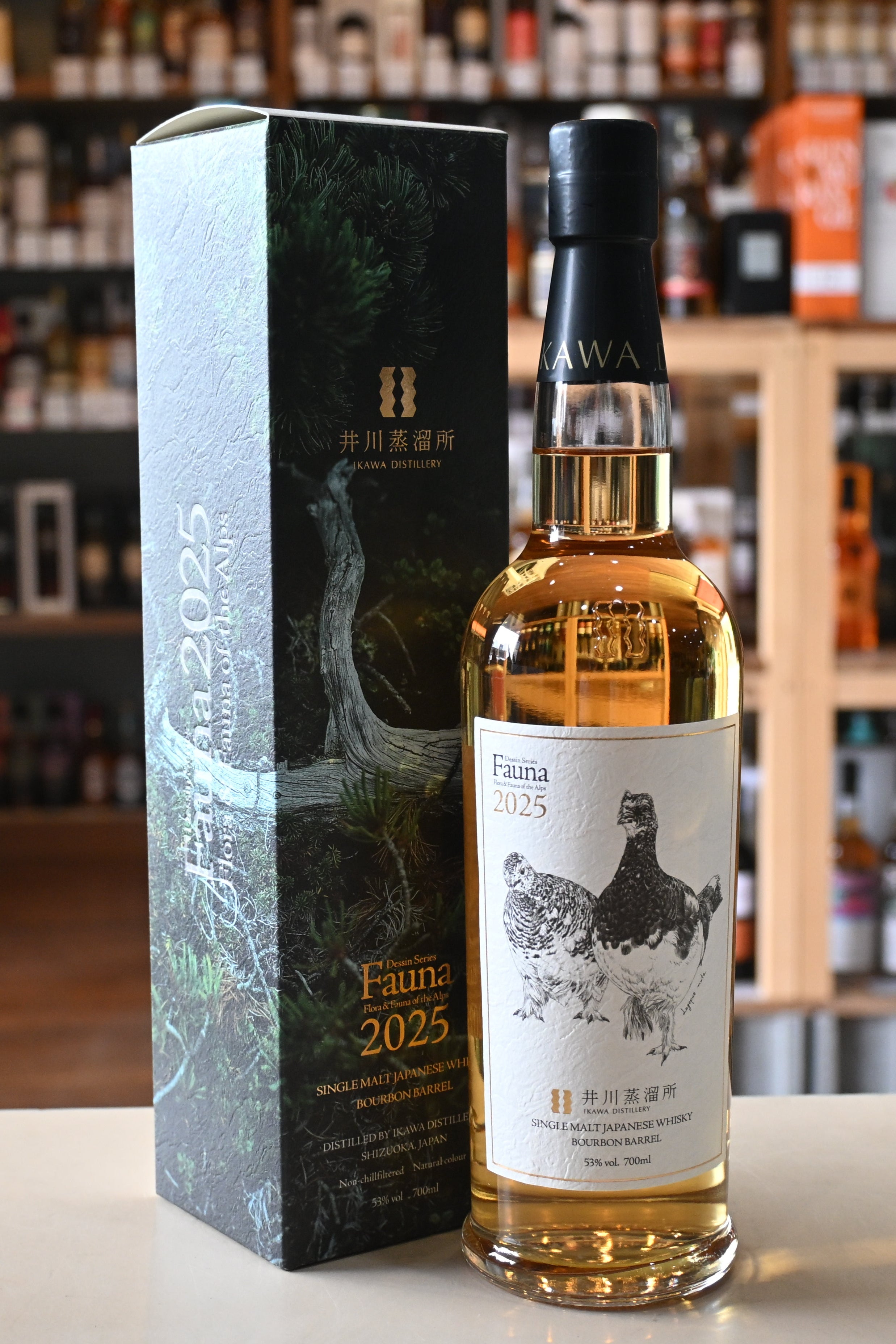 井川蒸溜所 シングルモルト デッサンシリーズ ファウナ 2025 IKAWA
