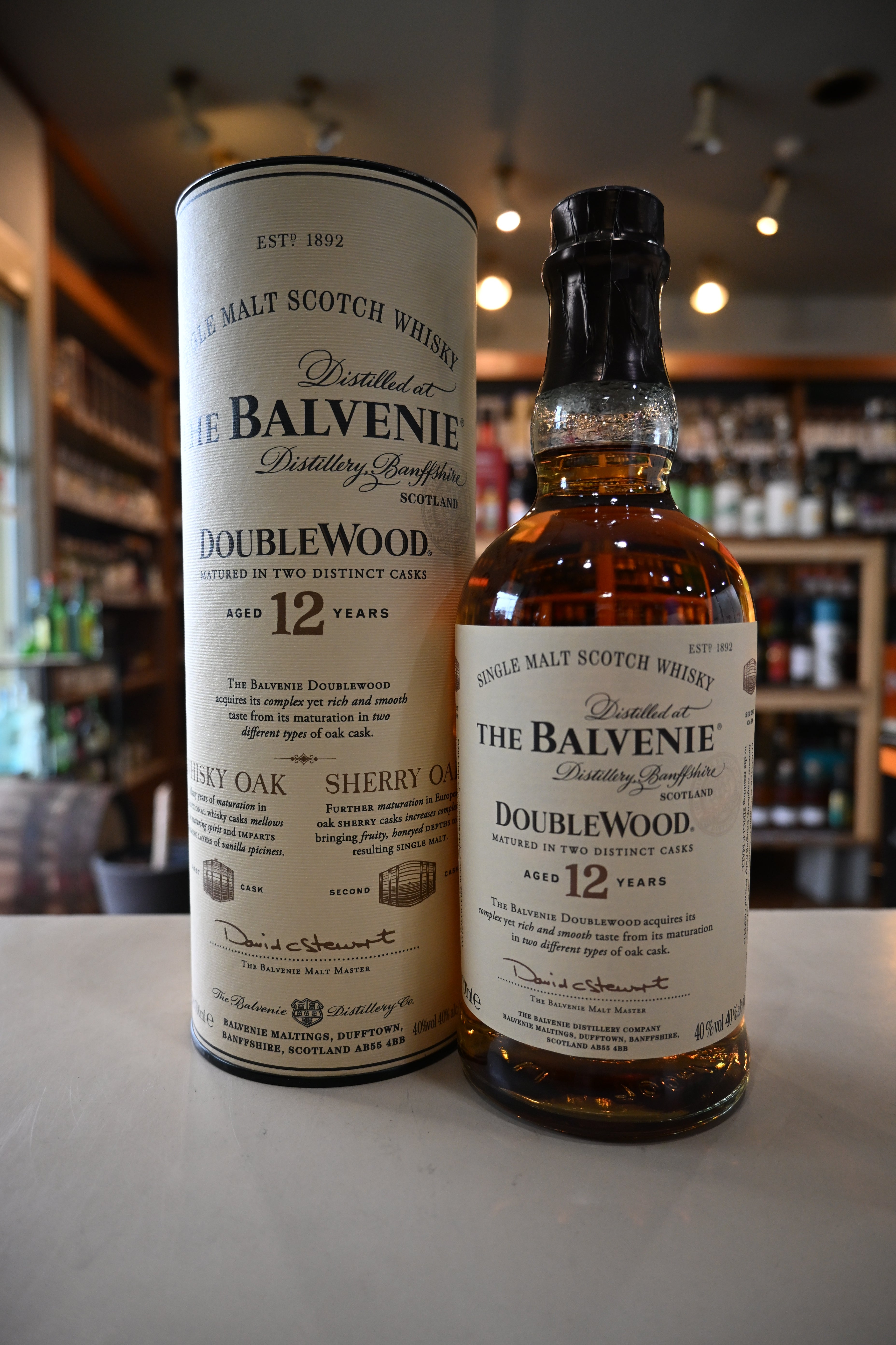バルヴェニー ダブルウッド 12年 THE BALVENIE DOUBLE WOOD 12YEARS
